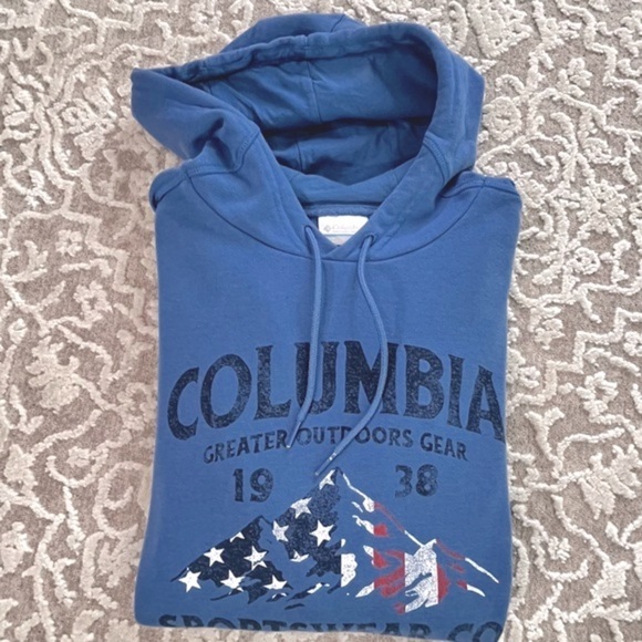 Columbia Men’s Trek Graphic Hooded Sweatshirt - Picture 10 of 13